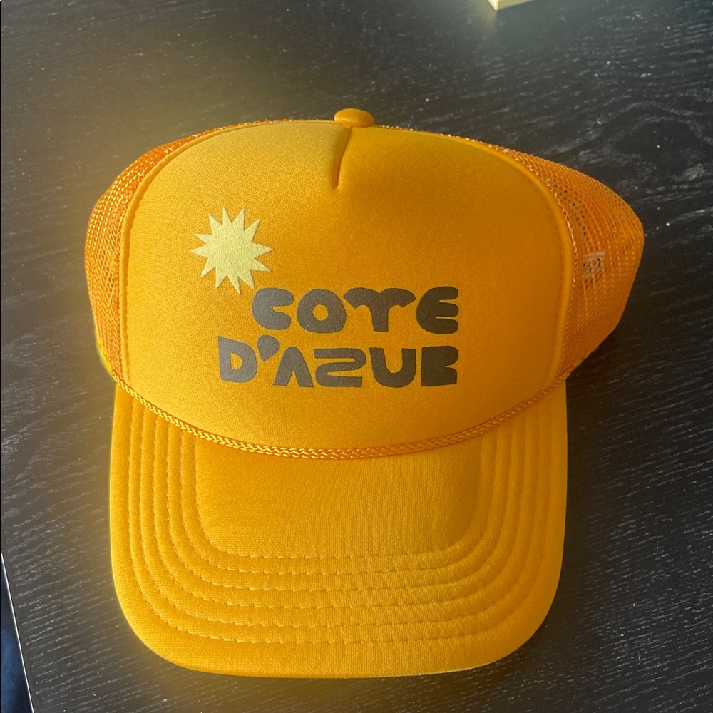 Clare V Bright Yellow Hat
